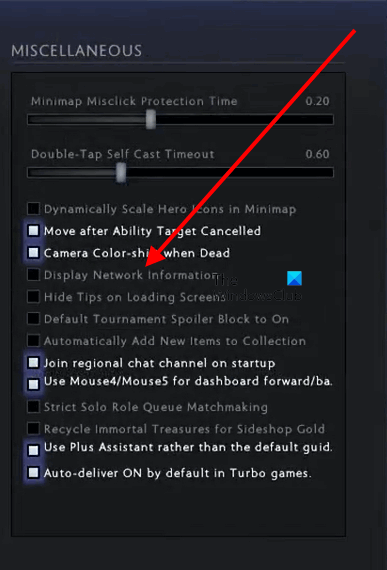 Display FPS in Dota 2