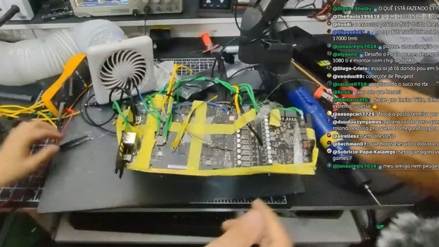 Patched-up RTX 5070 Ti with a hole sets a Superposition record using donor hardware