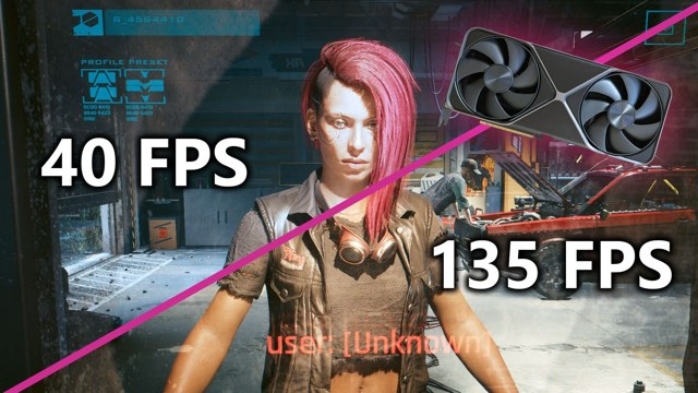 Cyberpunk 2077 on RTX 5080: DLSS 4 MFG Lifts 1440p Overdrive from 40 FPS to 135+